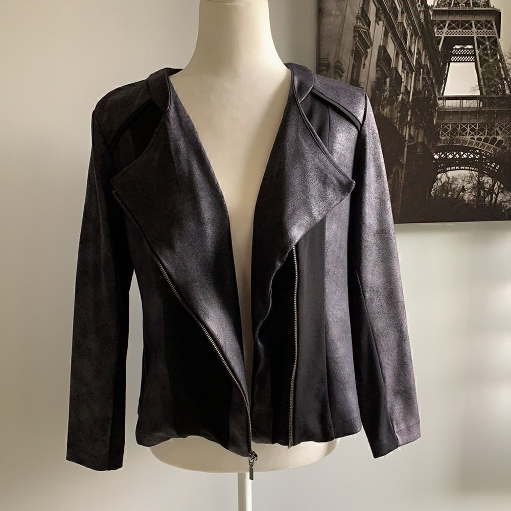 Style & Co zip front jacket. - Picture 6 of 6